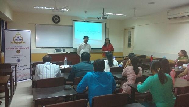 Short Term Training Programme- TIMSCDR Mumbai