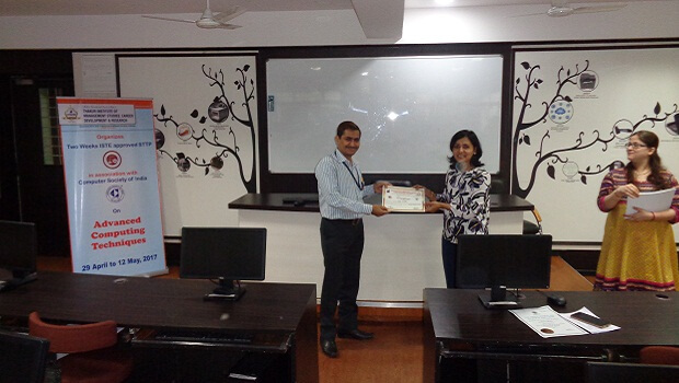 Short Term Training Programme- TIMSCDR Mumbai