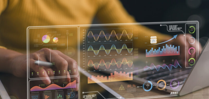 dashboard for data visualisation